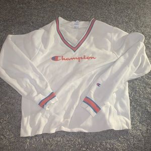 Champion crop top sweatshirt